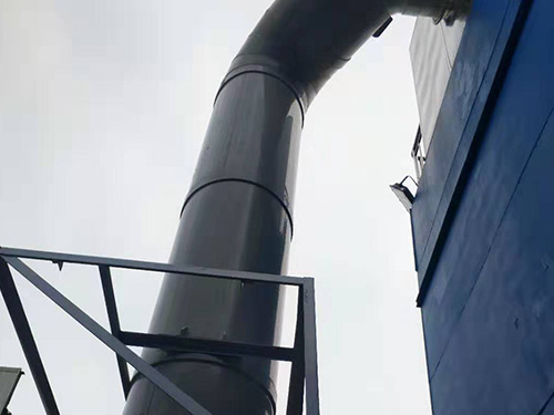 生化塔风管安装